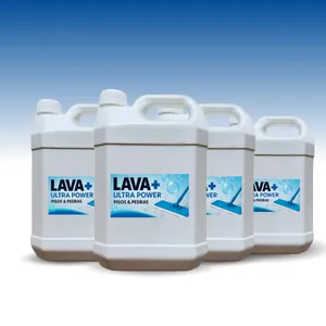 4 unidades Detergente Limpa Piso Lava + Ultra Power